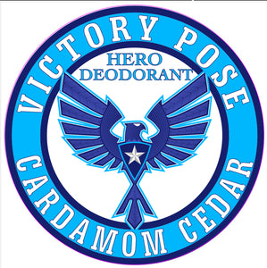 Hero Cardamom Cedar Push-Up Tube Deodorant