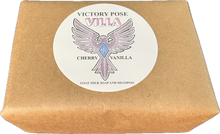 Load image into Gallery viewer, VILLA BENTONITE GOAT MILK SOAP, CHERRY VANILLA