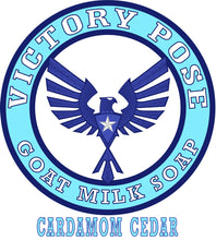 Load image into Gallery viewer, Hero 6.7oz Bentonite Goat Milk Soap, Cardamom Cedar