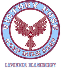 Load image into Gallery viewer, Wild Goat Milk Soap, 6.7 oz Lavender Blackberry