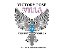 Load image into Gallery viewer, VILLA BENTONITE GOAT MILK SOAP, CHERRY VANILLA
