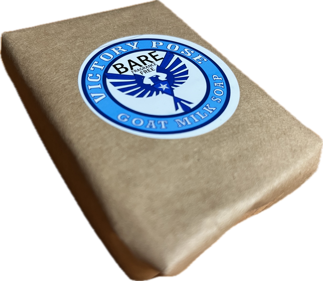 Bare Goat Milk Soap, Fragrance Free